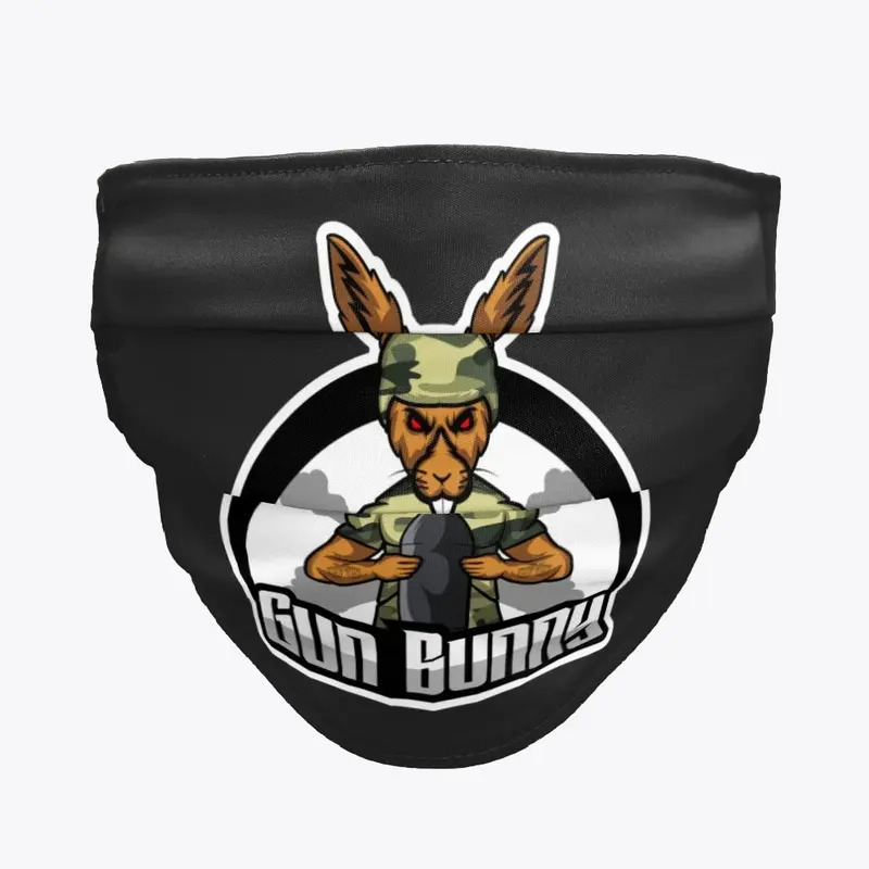 Gun Bunny Mascot