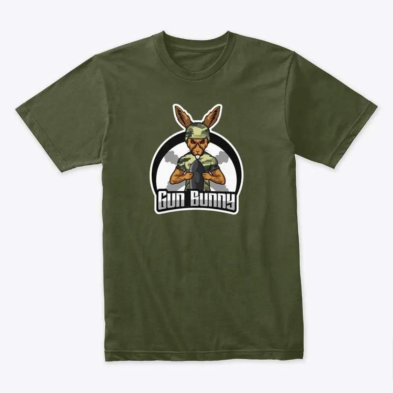 Gun Bunny Mascot